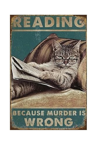 Husienzn Retro Tin Sign Metal Poster Aluminum Vintage Wall Décor,