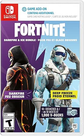 FORTNITE - Darkfire &amp; Ice Bundle - Nintendo Switch (Code in box)