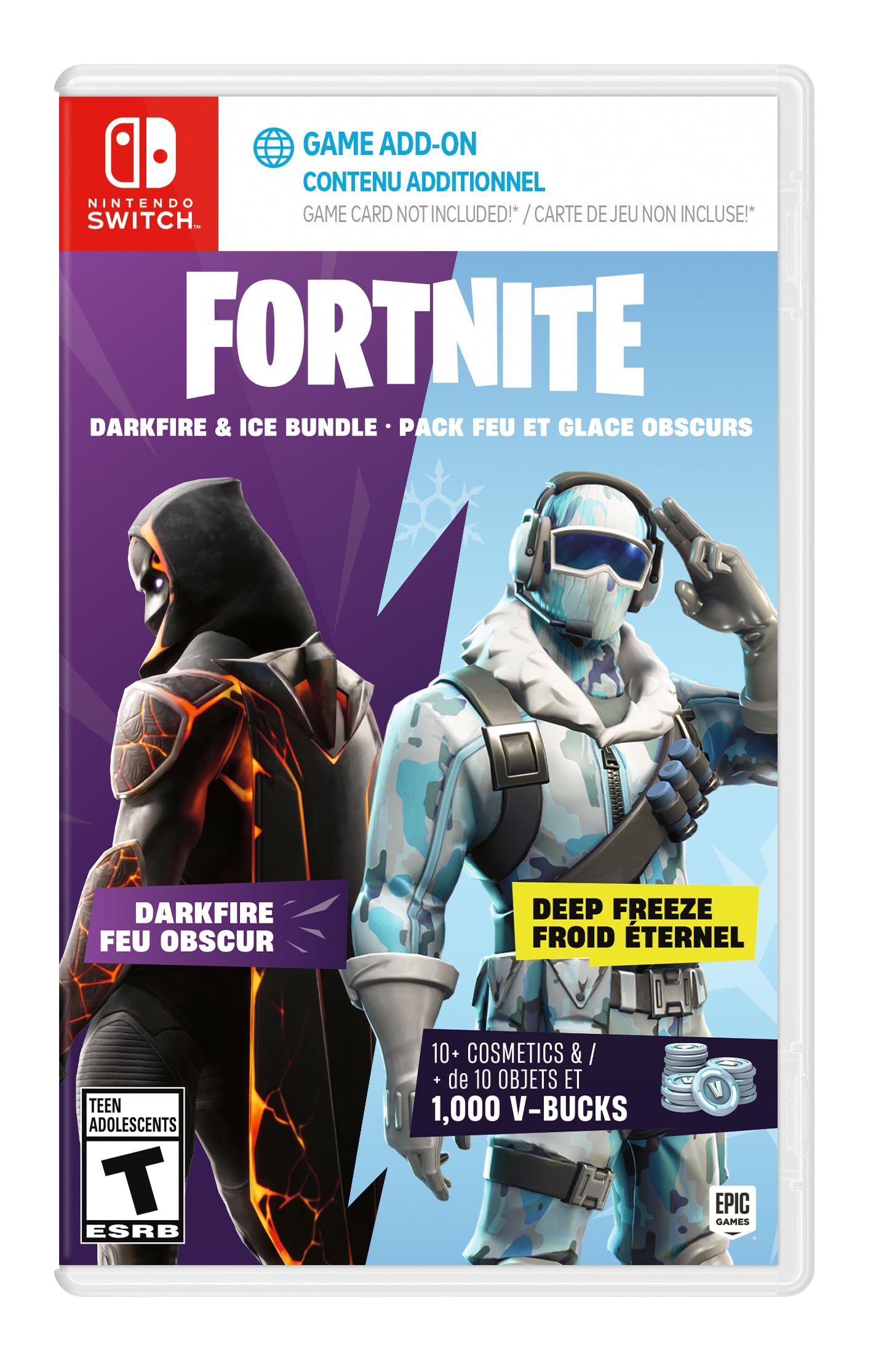 FORTNITE - Darkfire & Ice Bundle - Nintendo Switch (Code in box