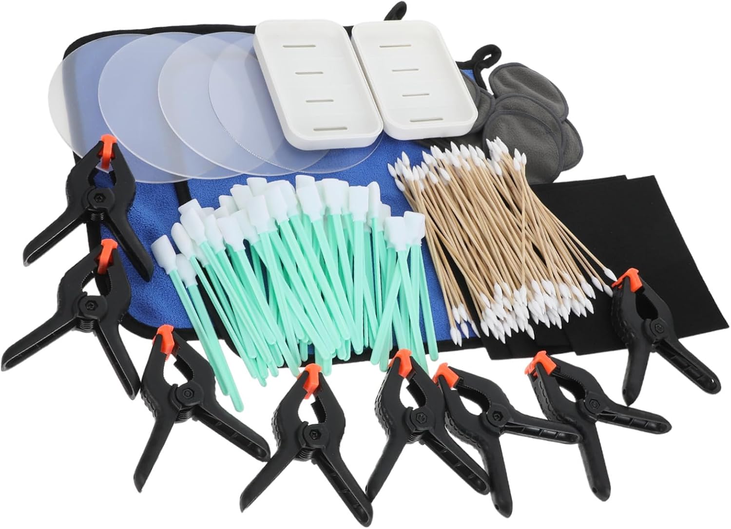 KALLORY Card Flattening Tool Kit Sports Card Cleaner for Collectors with Edge Flattening and Cleaning Tools and Restoration