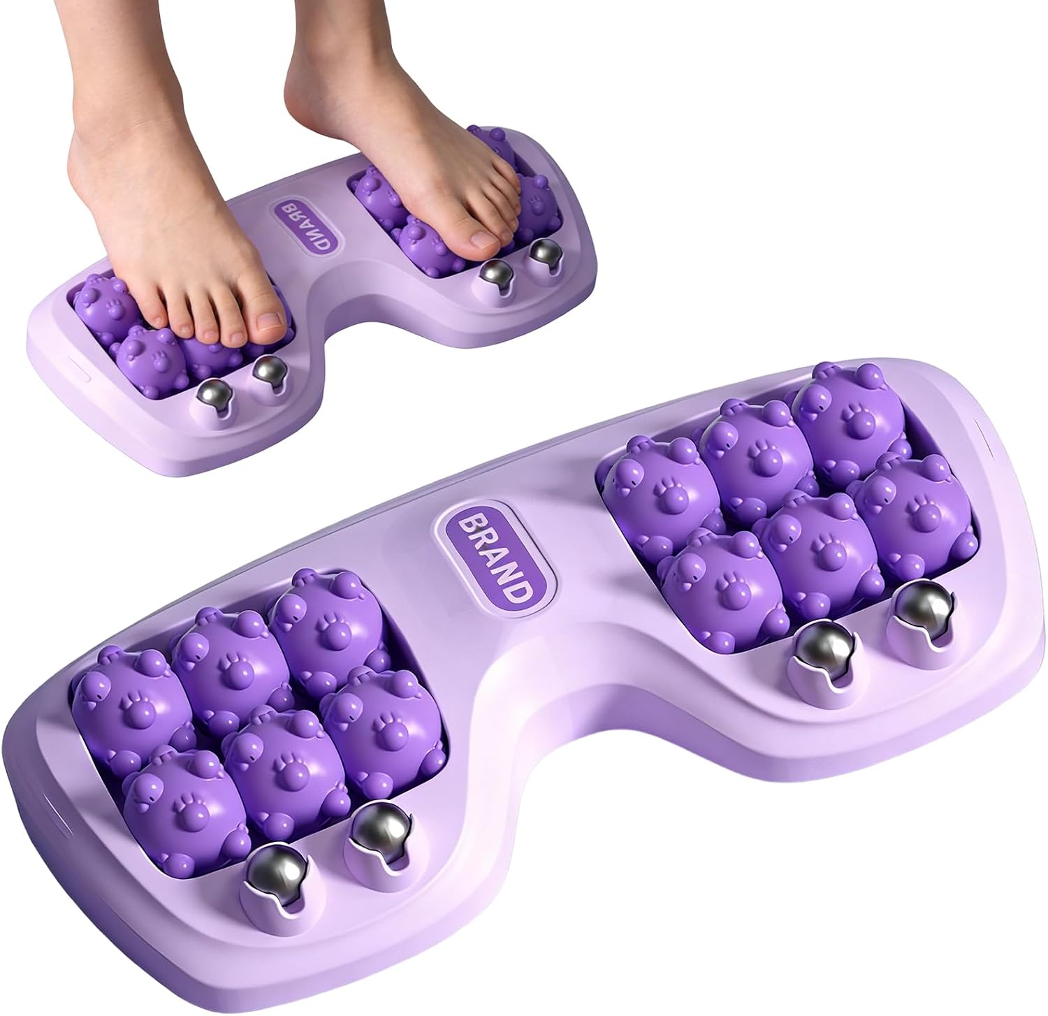 Foot Massager Roller,Foot Massage Roller,Foot Roller Massager Plantar Fasciitis For Pain Relief, Stress Relief And Improved Circulation, Portable Reflexology Tool For Home And Office Use(Purple)