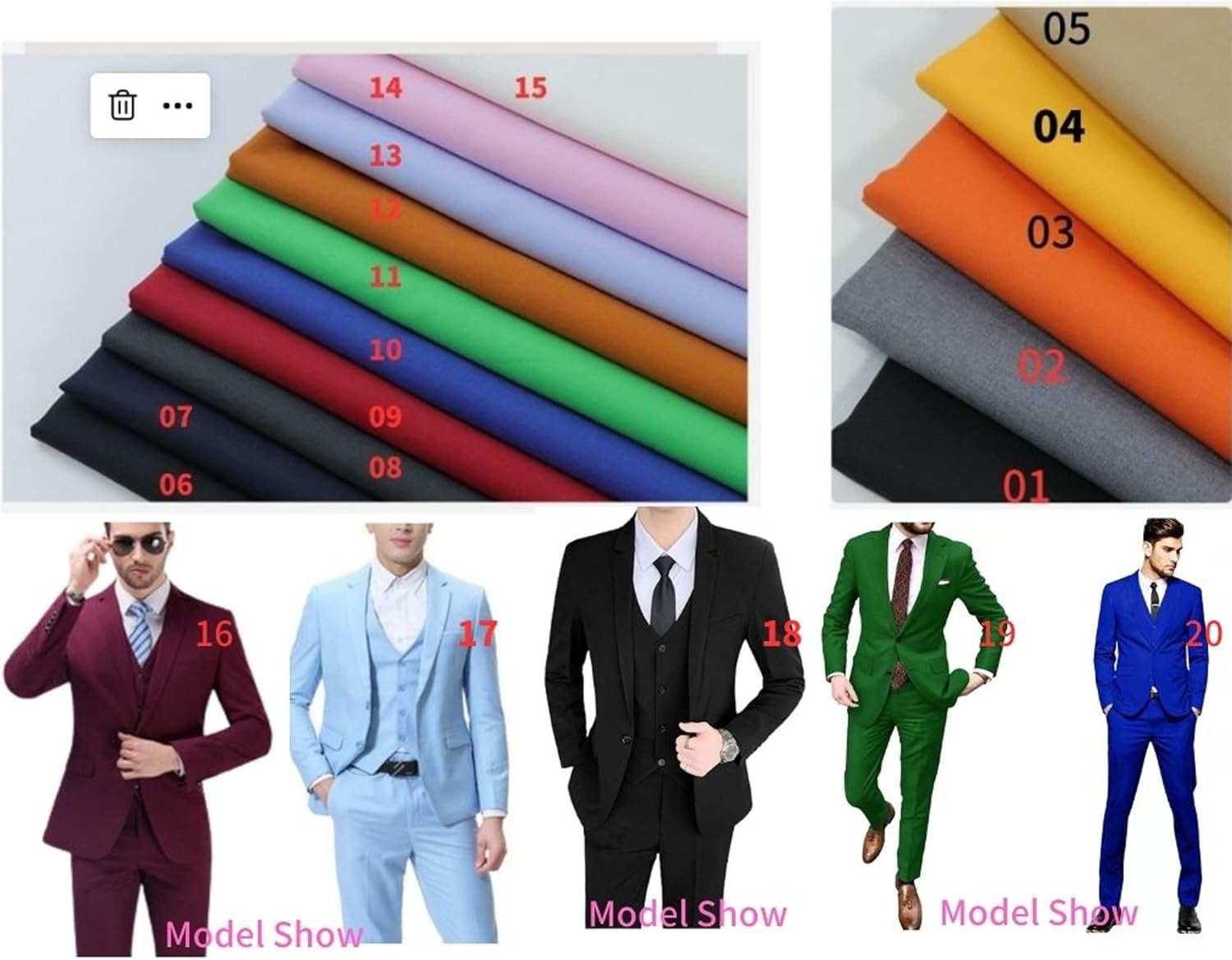 Men's 3 Piece Blazer+Vest+Pants Suit Business Suits Business Formal Jacket Dress Swallowtail Customisation Plus Size Clothes