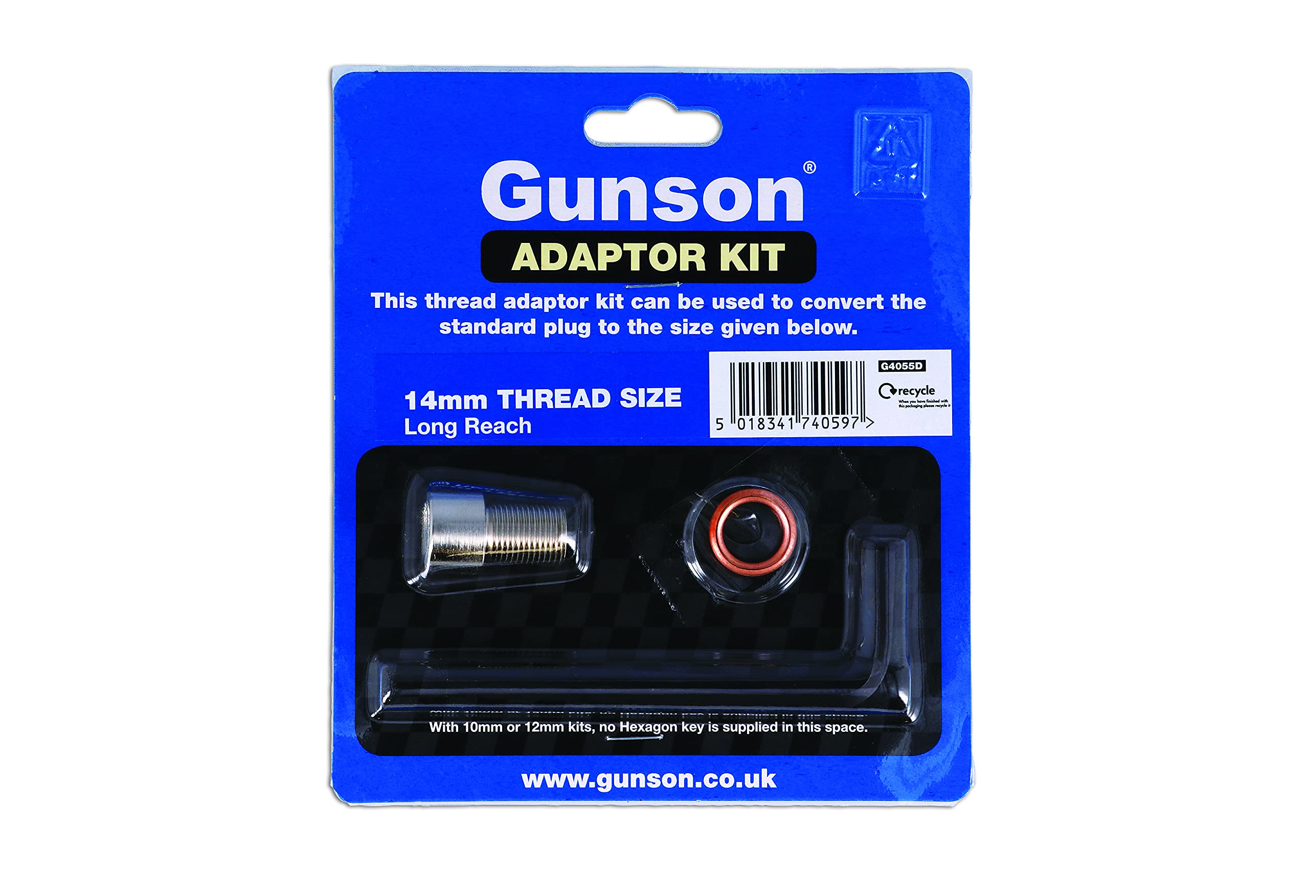 Gunson G4055d Gunson G4055D Adaptersatz 14 mm - Große Reichweite
