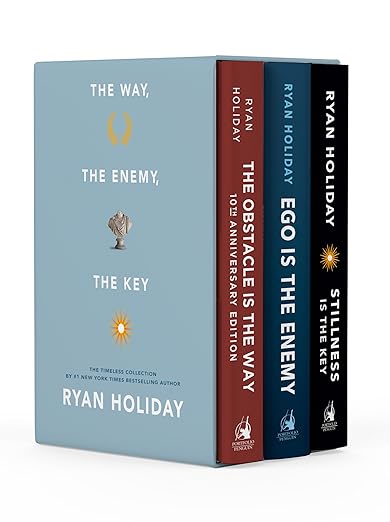 The Way, the Enemy, and the Key: A Boxed Set of The Obstacle is the Way, Ego is the Enemy & Stillness is the Key