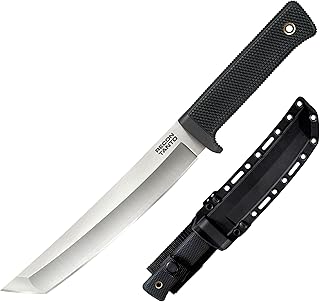 Cold Steel Faca de lâmina fixa Recon Tanto com bainha