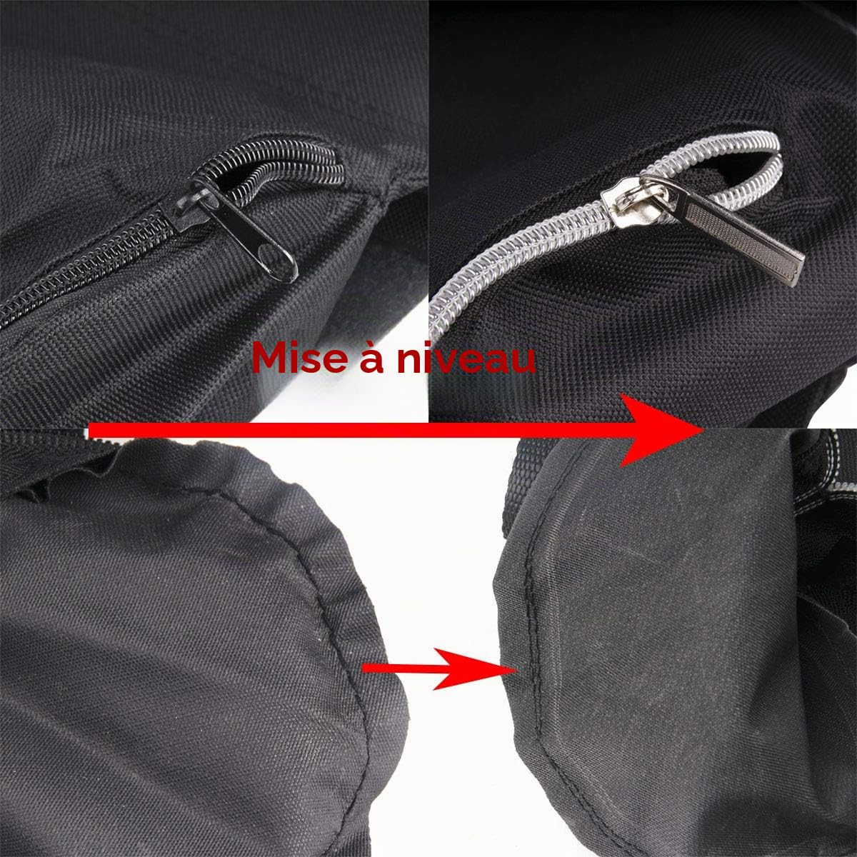 Goutime Sacs Lest Sable pour Tentes Barnum Pliant Poids Lesté pour Tonnelle,Noir 4 Pièces/Ensemble，Sac lestage Sable（Noir Sac de Sable）