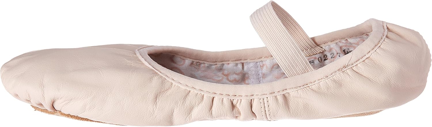 Bloch Women's Dance Belle Full-Sole Leather Ballet Shoe/Slipper, Theatrical Pink, 4.5 B US - Image 6