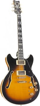 Ibanez JSM10-VYS Vintage Yellow Sunburst - Semi Acoustic Guitar