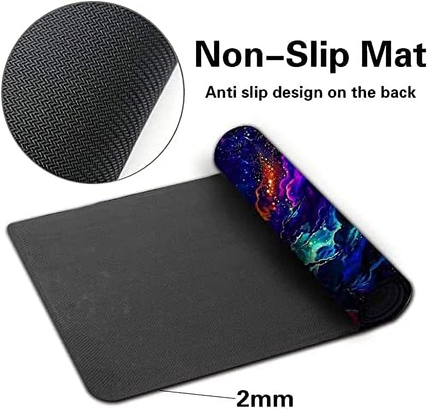 Alfombrilla MTG Playmat Con Zonas + Bolsa Impermeable Gratis – Bordes Cosidos Y Superficie De Goma Suave Para Juego De Cartas