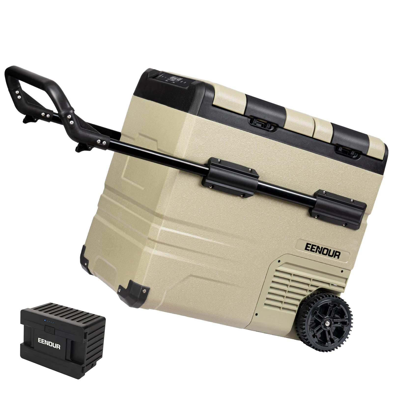 EENOUR 車載冷蔵庫 TAW55 55L Amazon.co.jp: EENOUR 車載冷蔵庫 TAW55 55L -20℃～20℃ 2室個別温度