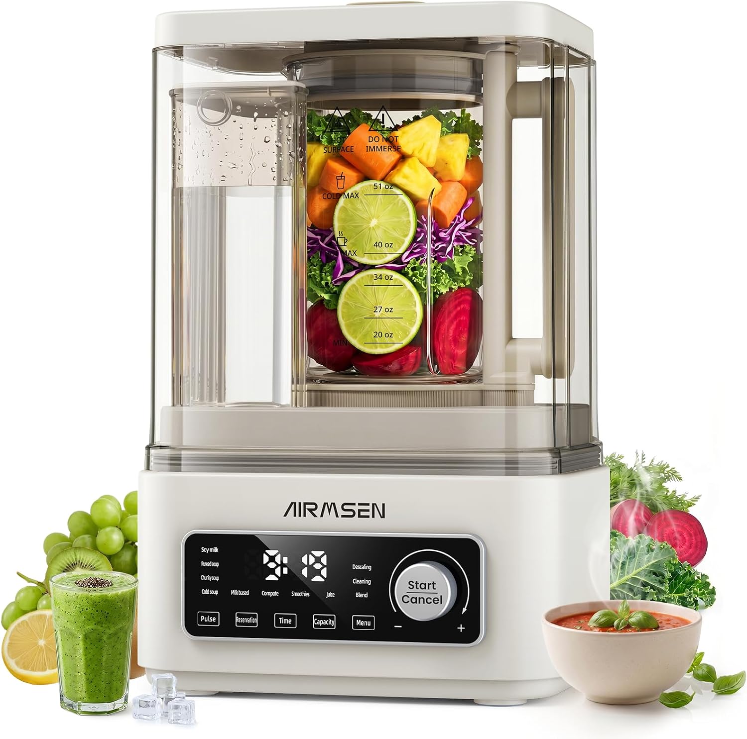 AIRMSEN Hot & Cold Blender TL-1215D