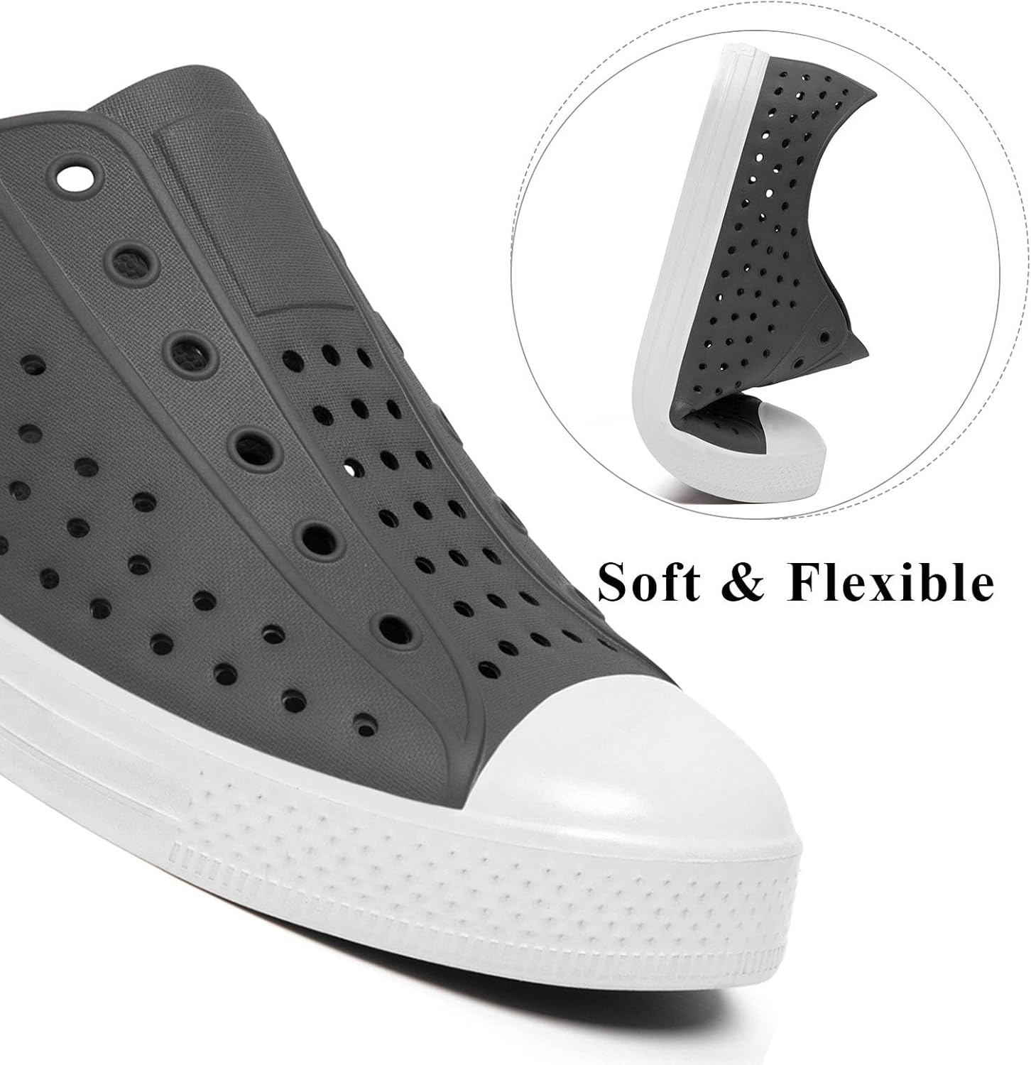 SAGUARO Mens Garden Shoes for Women Breathable Slip-On Gardening Clogs Quick Dry Non-Slip Water Shoe Outdoor Beach Sandals Aero XVII - Image 4