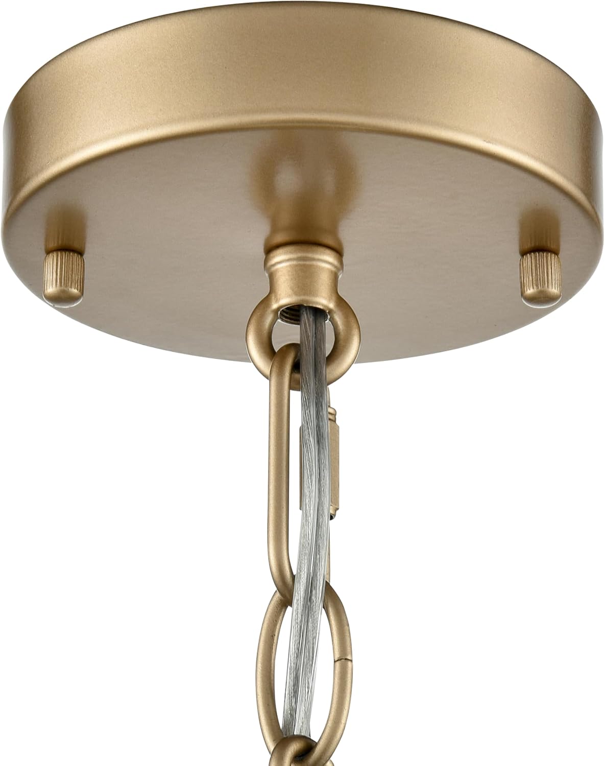 ML Lighting 42102-PMG Arelyn 13" Wide 2-Light Pendant - Painted Modern Gold