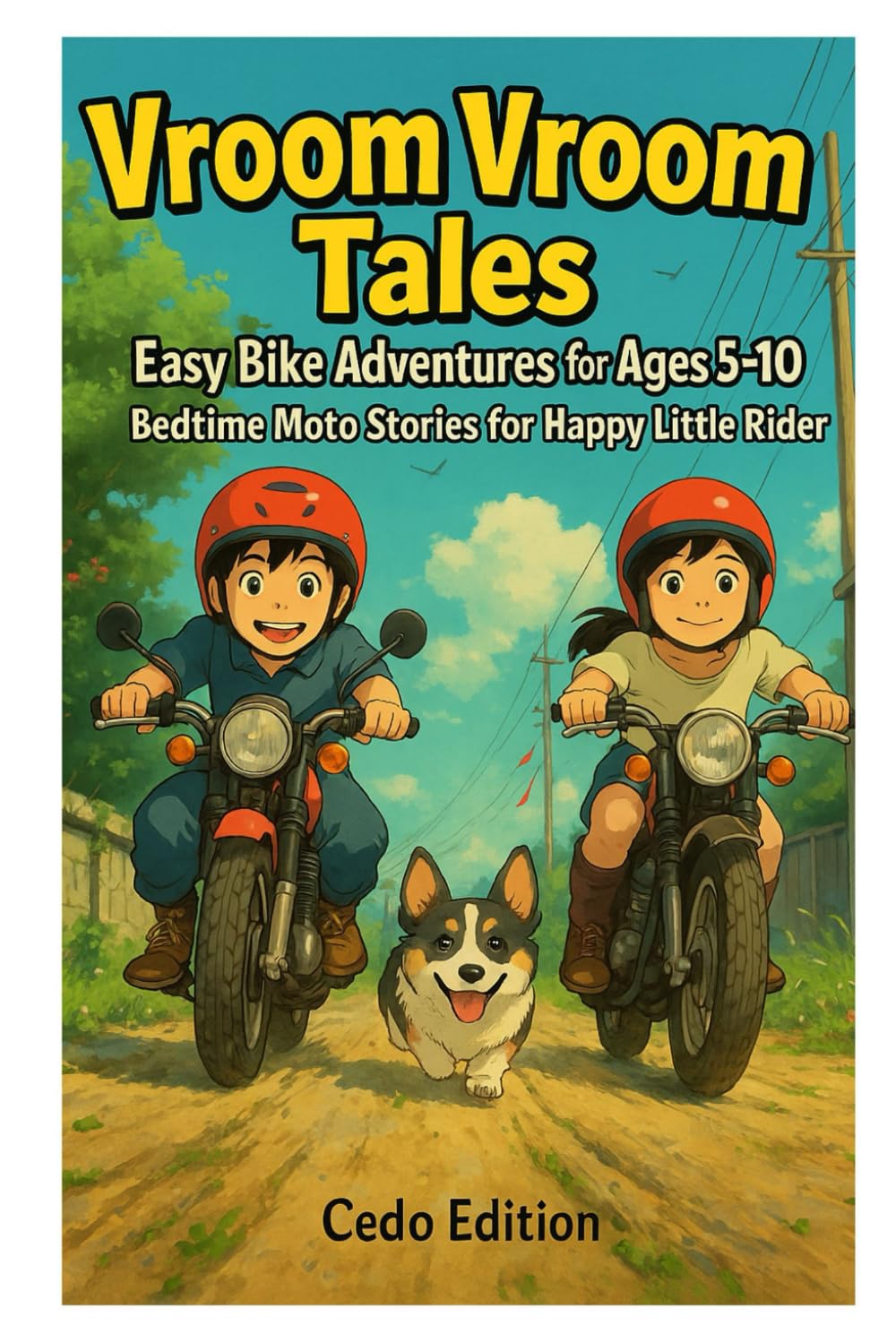 Vroom Vroom Tales: Easy Bike Adventures for Ages 5–10: Bedtime Moto Stories for Happy Little Riders      Paperback – November 5, 2025