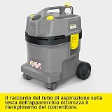 KÄRCHER Aspirador en seco y húmedo NT 22/1 Ap Te L, máx. 1300 W, depósito: 22 l, Tubo Flexible de aspiración: 1,9 m, Boquilla barredora de Suelos (300 mm), Boquilla para Ranuras, Toma del Equipo - 7