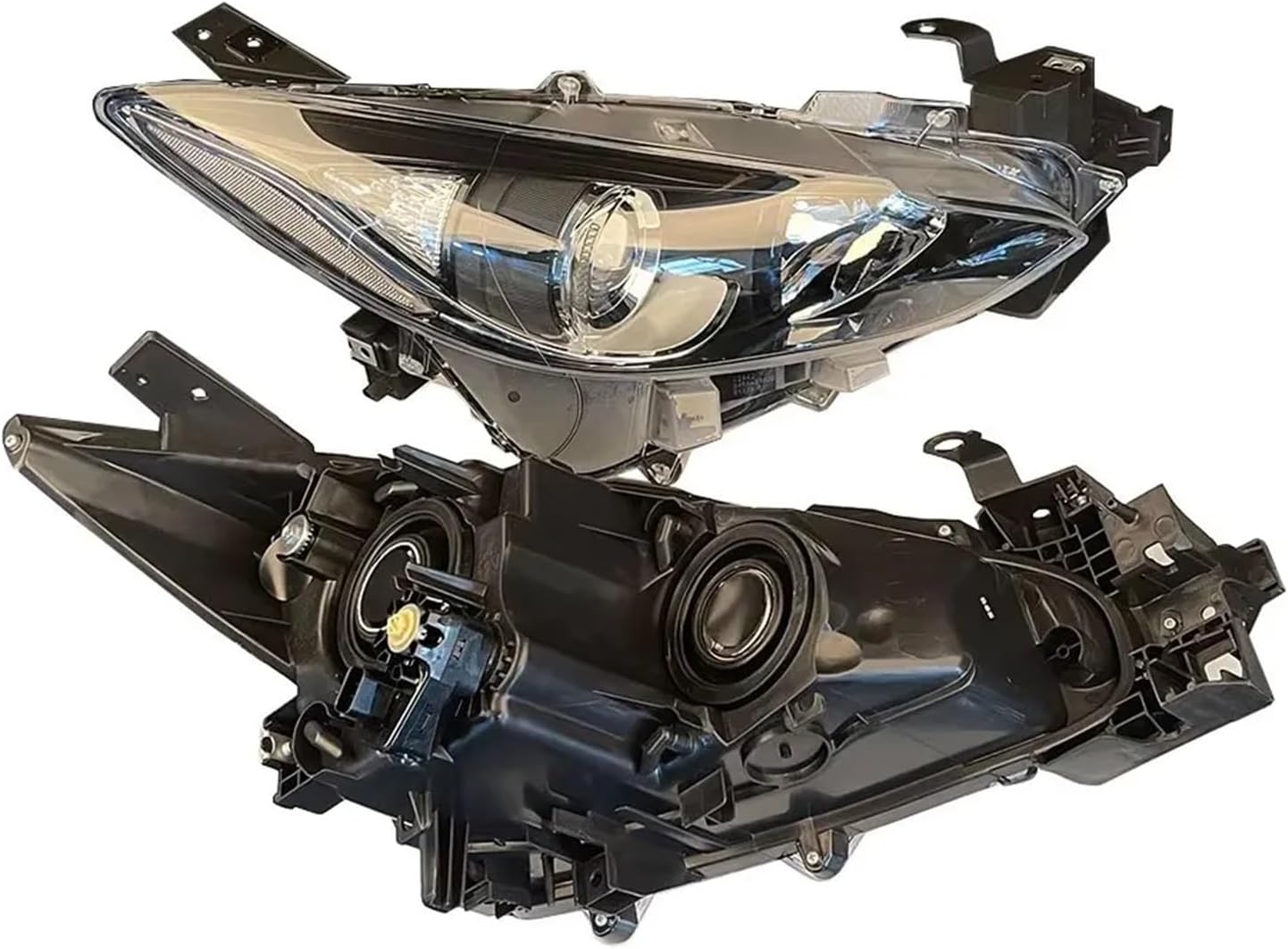 Car Styling Compatible With Mazda 6 Atenza Lens Headlight 2013 To 2016 Mazda6 Head Lamp Angel Eye A Pair