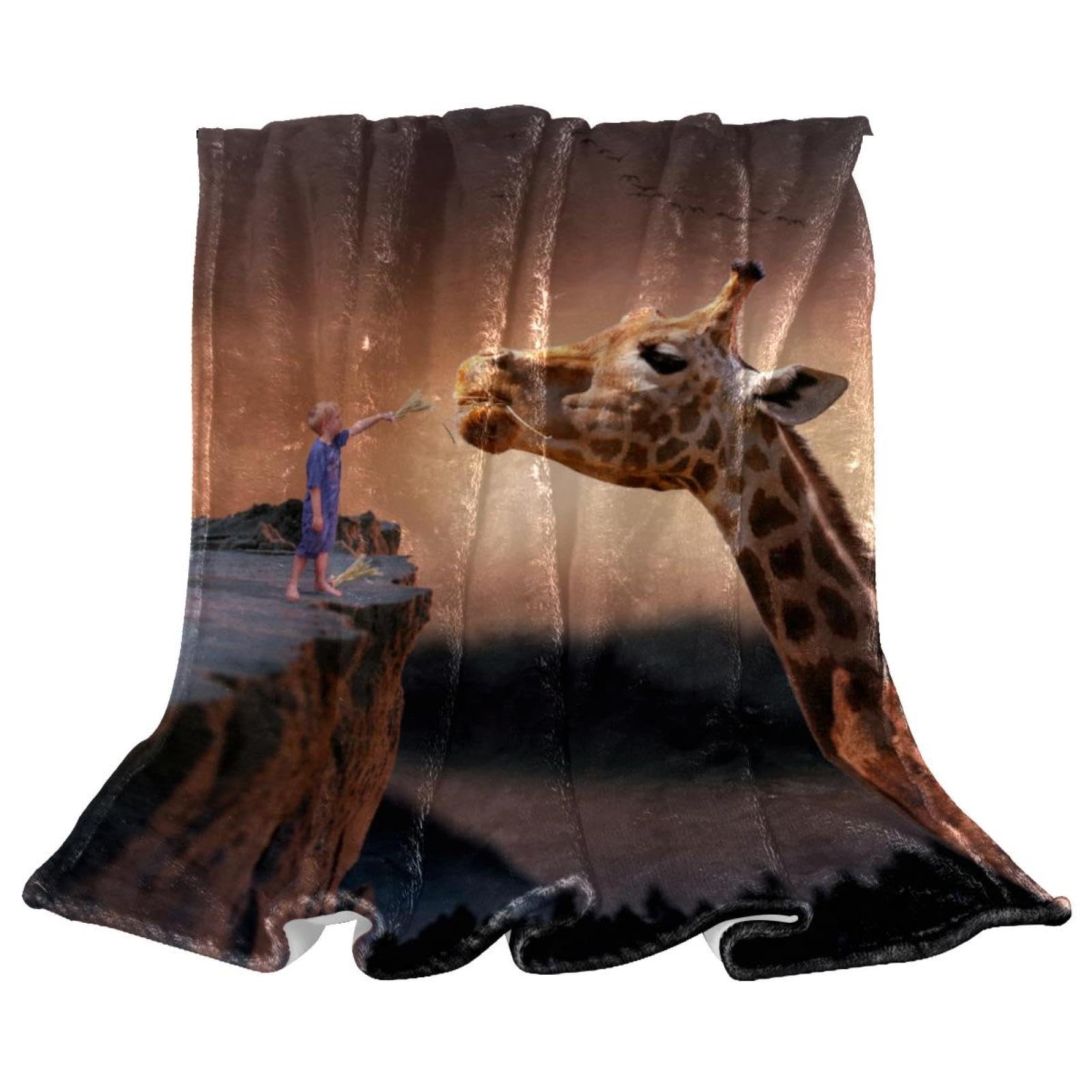 Couverture polaire chaude pour garçon qui a froid au lit ou sur le canapé