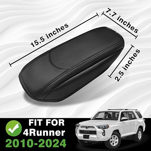 Miniatura 737 de Muslogy Funda de consola central compatible con Honda Pilot 2023 2024 2025, 2024 2025 2026 Ridgeline/Passport Accesorios para apoyabrazos, tapa