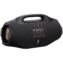 JBL Boombox 4 Portable Bluetooth Speaker JBL Pro Sound with AI Sound Boost IP68 Waterproof and Dustproof Up to 34 Hours Playback Auracast Multi-Speaker 2 Bass Boost Modes Black