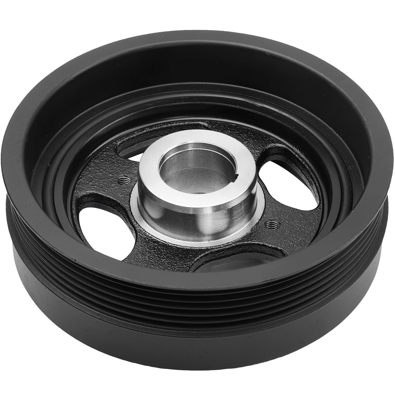 594-301 Engine Harmonic Balancer Crankshaft Pulley Compatible with Nissan Altima 2002-2013, Frontier 2005-2012, Sentra 2002-2012 & Suzuki Equator 2009-2012, DOHC L4 2.5L, for# 123038J000, 12303JA00A