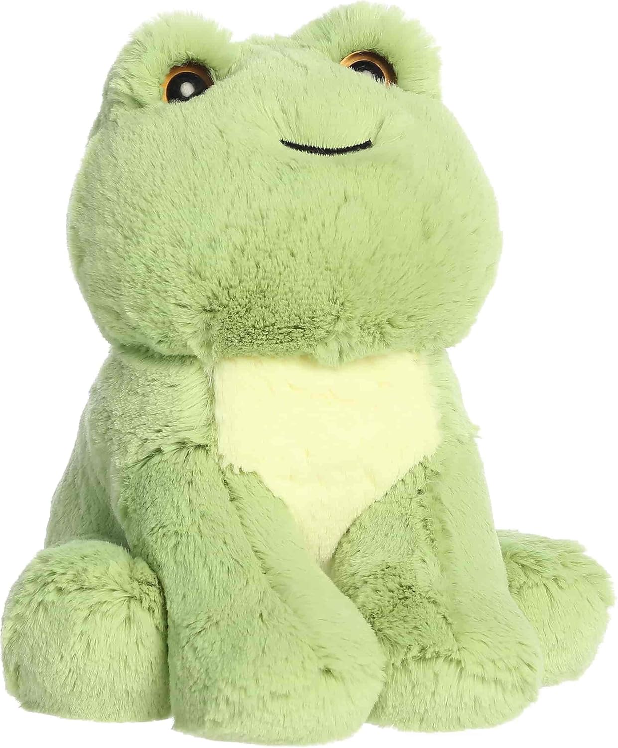 Aurora® Playful Little Dreamers™ Starry Frog™ Stuffed Animal - Mini Companions Ready for Playful Adventures - Perfect for Birthdays, Adults and Kids All Ages - Green 7.5 Inches
