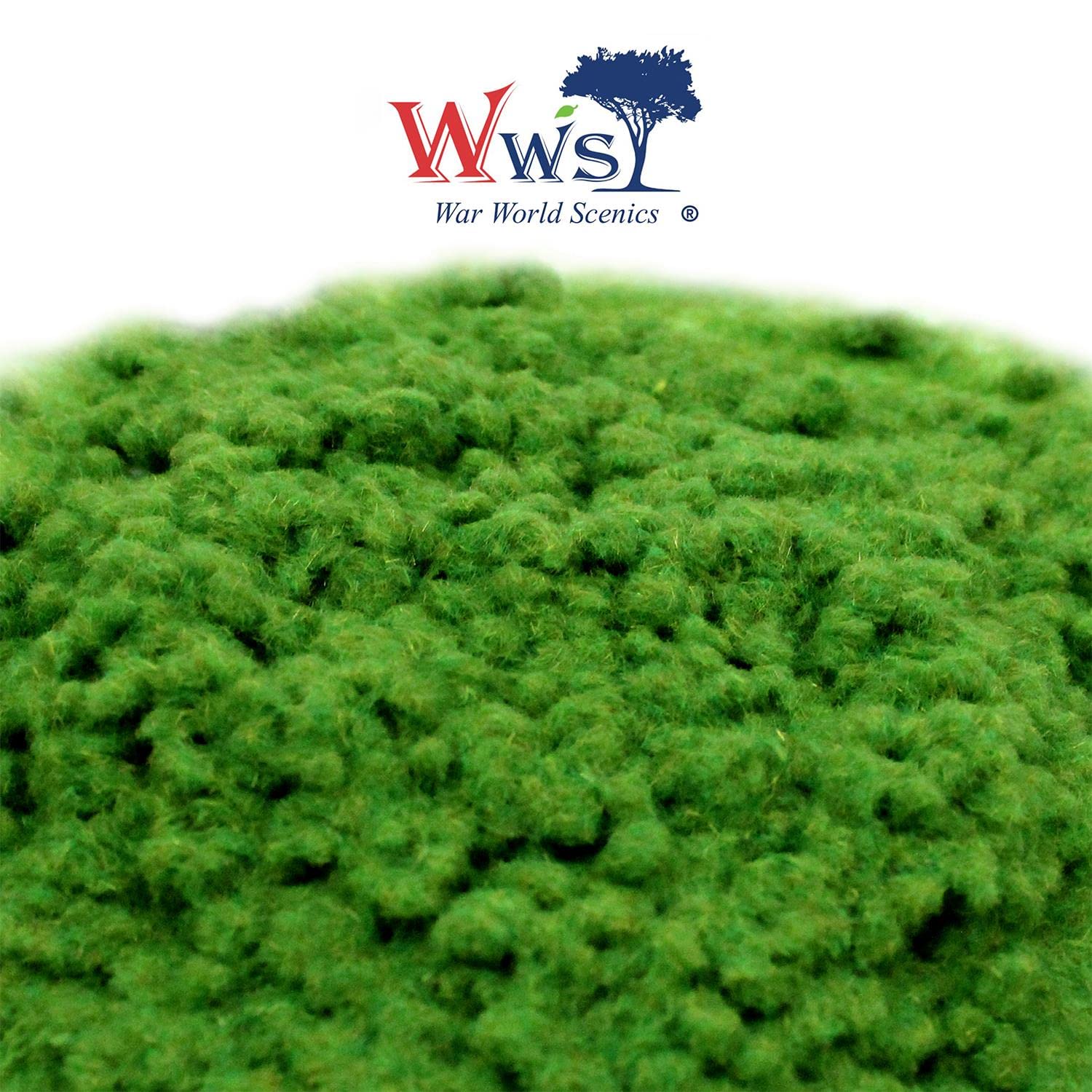 WWS War World Scenics WWScenics | 1mm Sommer Statische Grasfasern | 500g | WSG1-015 | Streugras für Modellbahn und Modellbau