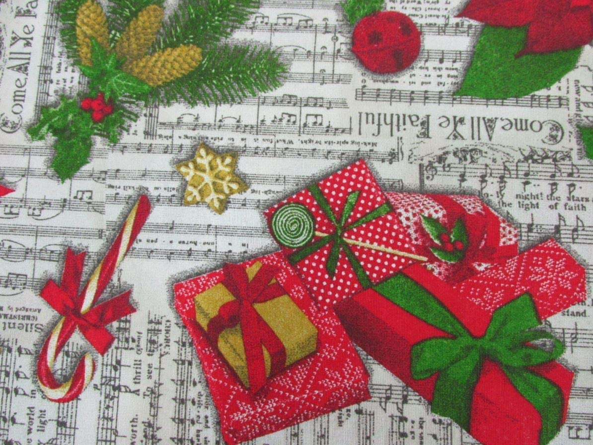 Mantel Tela Resinada Antimanchas Estampado Navidad, Carol (140_x_375_cm)