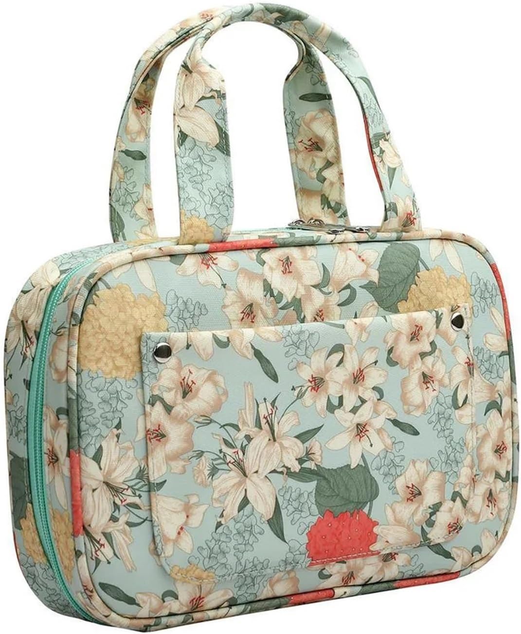 Portable Crochet Bag Knitting Tote Bag Yarn Crochet Storage Supplies Knitting Needle Organizer Sewing Bag Crochet Hooks Knitting Needles Storage Bag Knitting Tools Storage Bag
