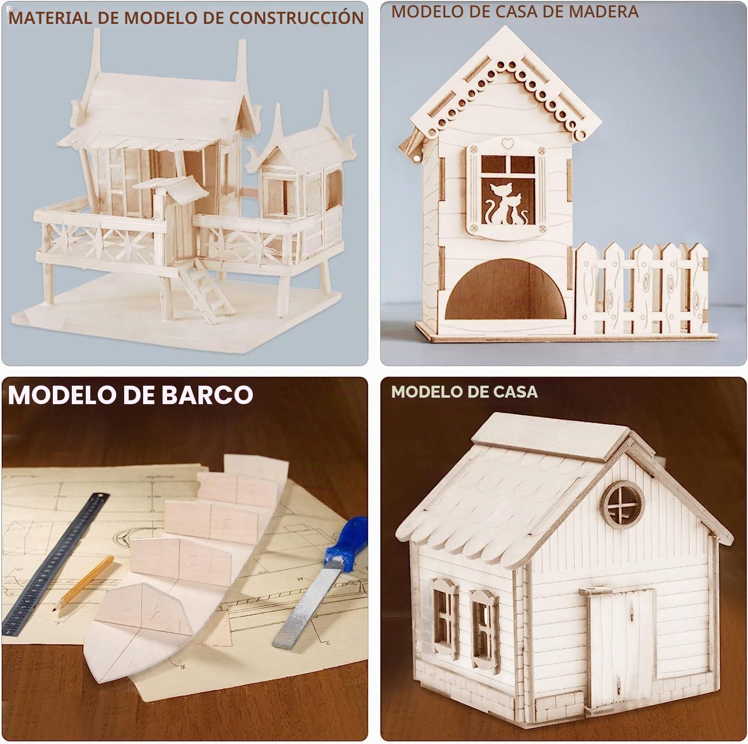 Tablero de Contrachapado 20 PIEZAS 12" x 8" x 1/12" Láminas de Madera de Tilo Láminas de Madera Finas Perfectas para Manualidades Proyectos Escolares y Proyectos de Bricolaje, Láminas de Abedul