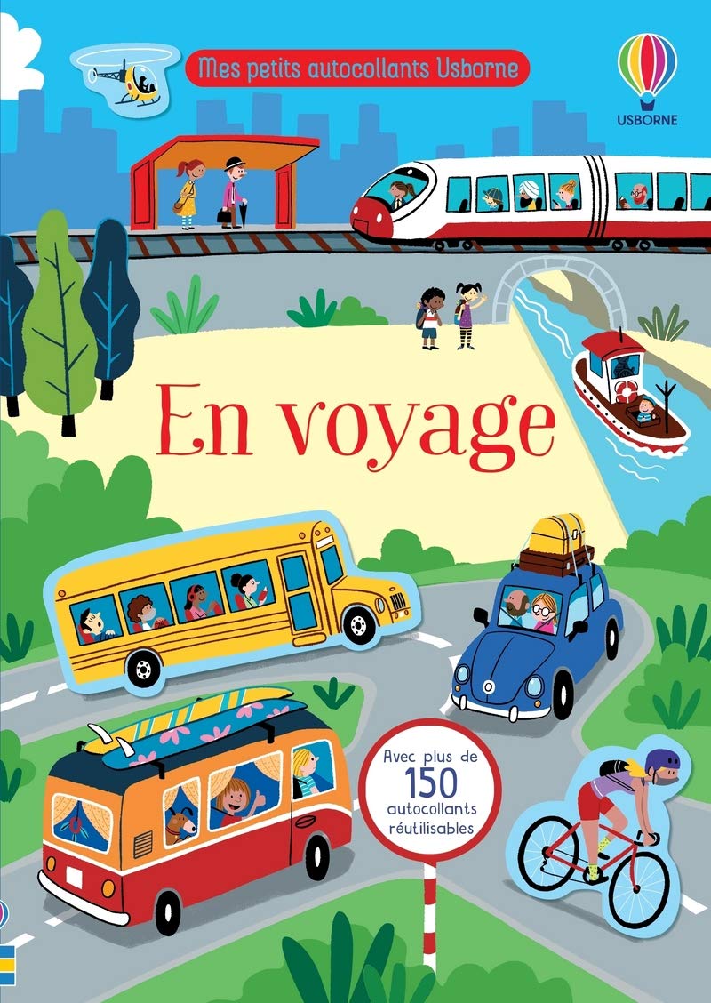 En voyage - Mes petits autocollants Usborne: Avec plus de 150 autocollants réutilisables