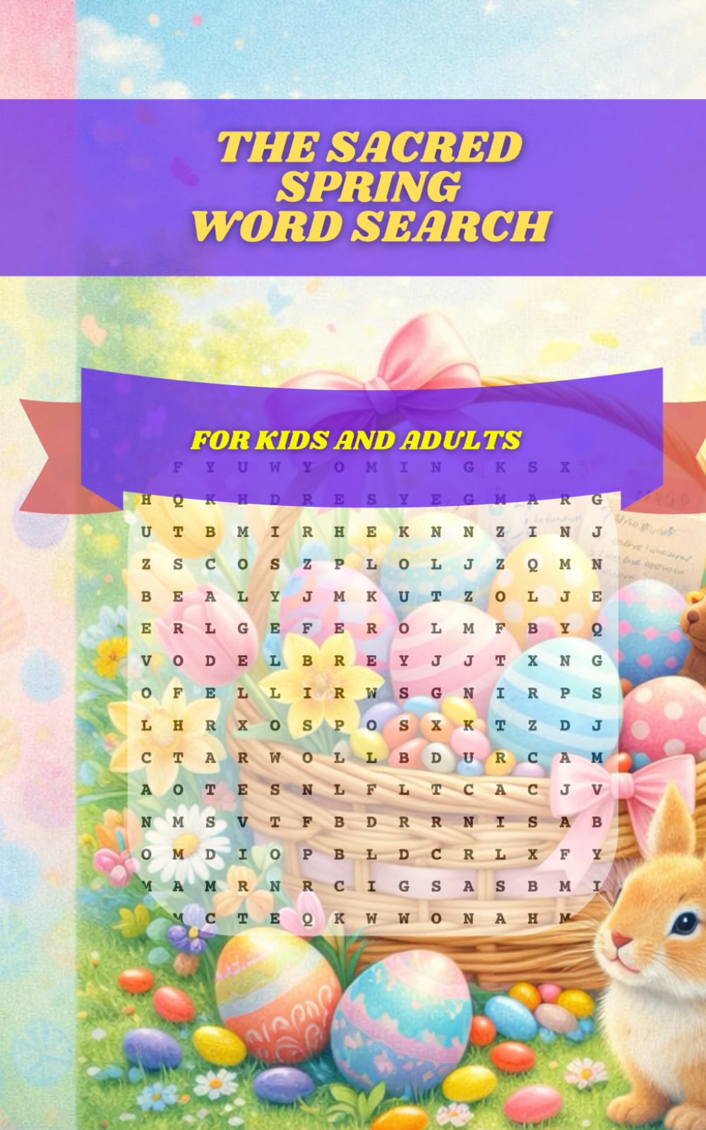 The Sacred Spring Word Search: 30 Themed Puzzles of Hope, Renewal & Timeless Traditions: Exploring Beloved Easter Symbols, Spring Celebrations, and Joyful Customs for Adults and Children