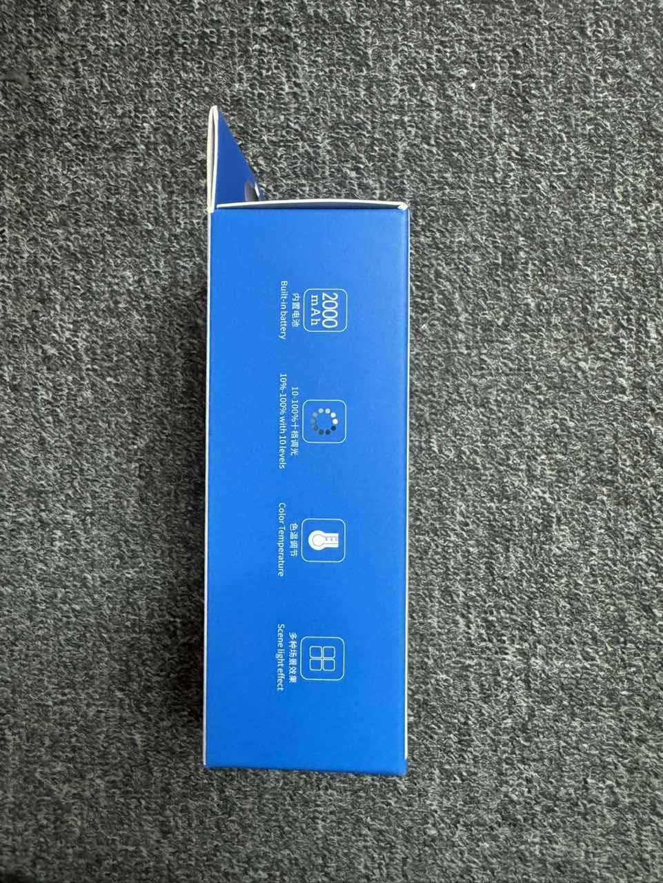 Ma King Lampa do selfie LED Clip 3 tryby kolorów Int Light Sensor Akumulator 2000 mAh Do wideokonferencji/TikTok na żywo