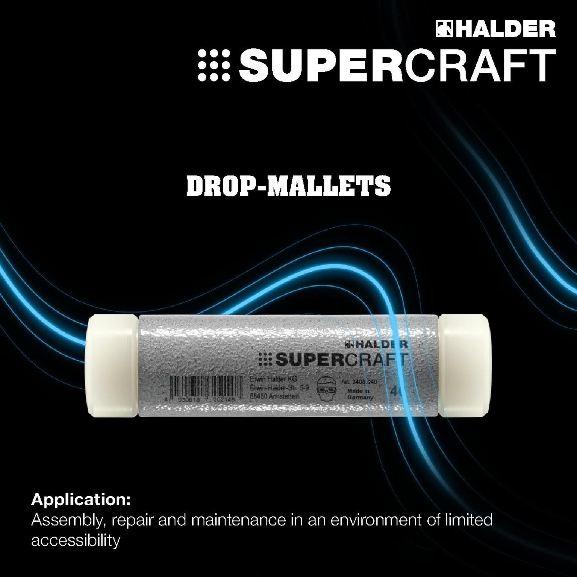 HALDER-3408.030-Golpeador Supercraft 30
