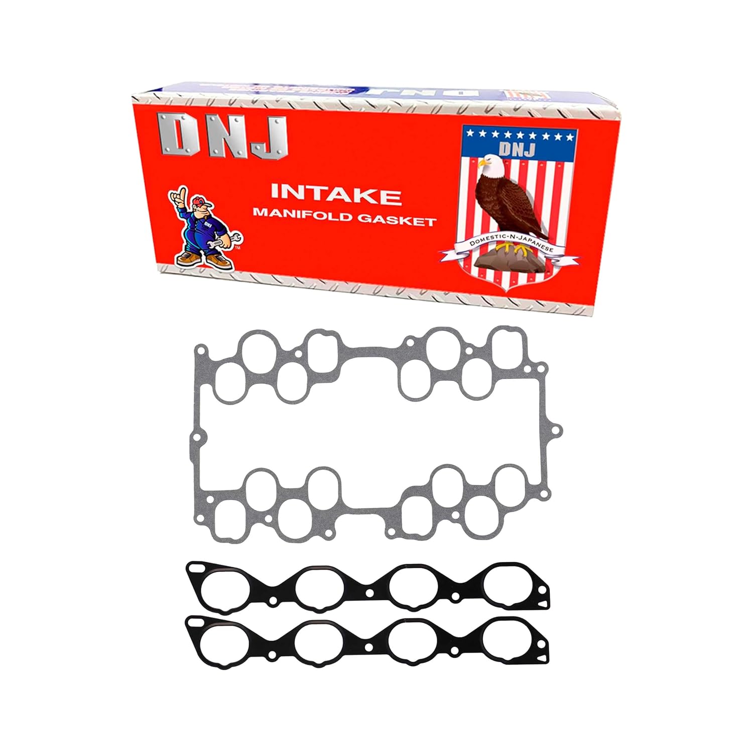 DNJ IG647 Intake Manifold Gasket Set for 2002-2006 Infiniti FX45 M45 Q45 4.5L V8 32V DOHC 4494cc