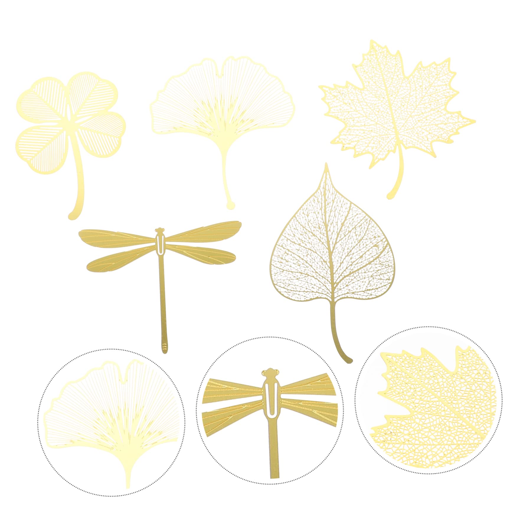 TEHAUX 25pezzi Segnalibri Eleganti Design Creativo e Leggero Perfetti Per Lettori e Regali Per Donne Di Segnalibri Metallico Per Amanti Dei Libri