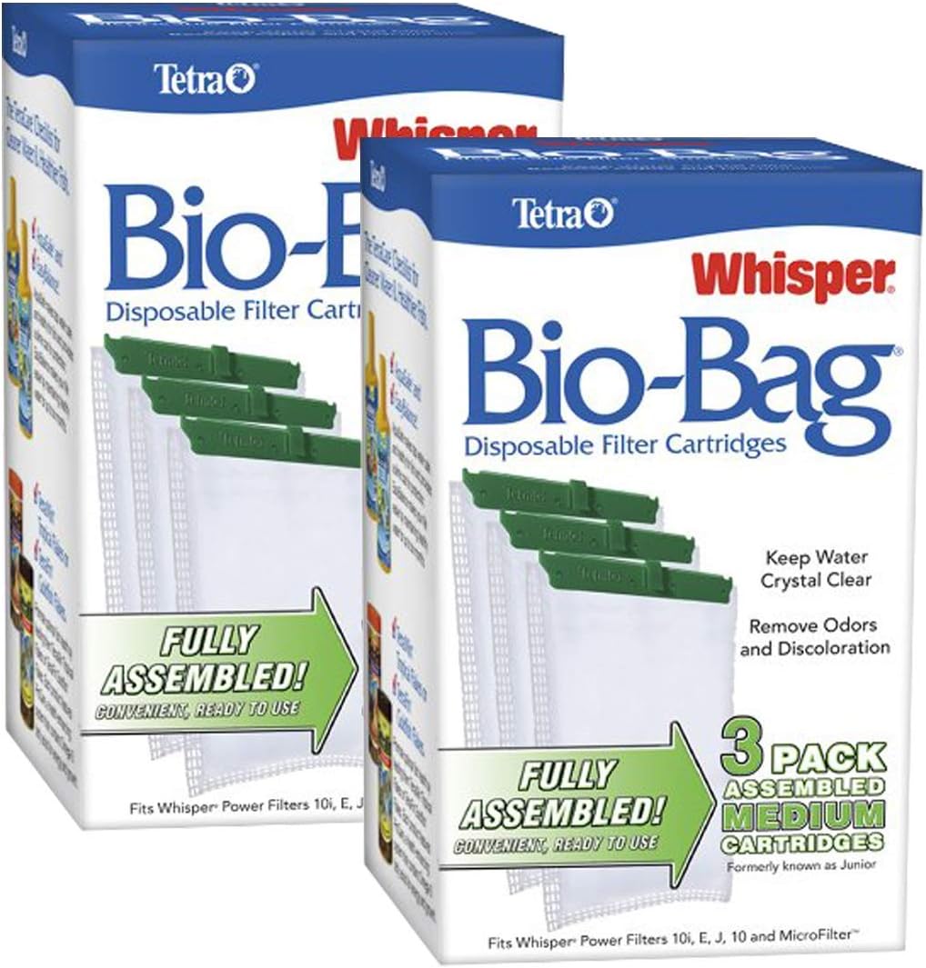 Tetra Whisper Bio-Bag Cartridge (Medium 6-Count)