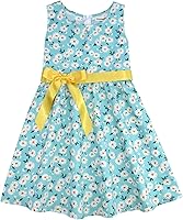 Vista 51 de Vestido de verano para niña, de algodón, con diseño floral