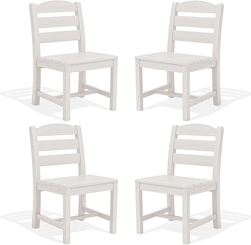 Vista 32 de SERWALL Juego de comedor al aire libre de 11 piezas, mesa y sillas de polietileno de alta densidad de 84 pulgadas para 10, juego de muebles de patio