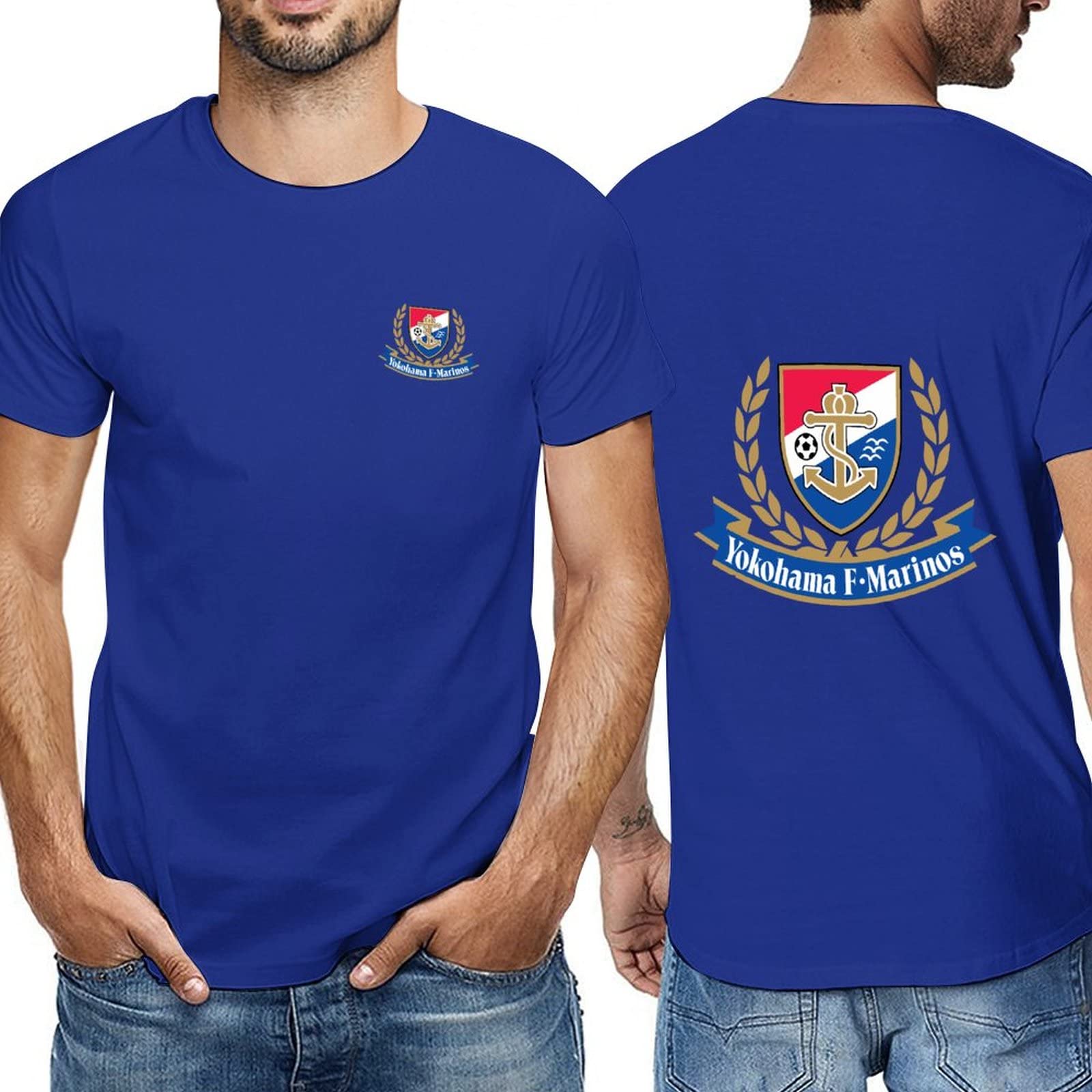 Amazon.co.jp: 横浜F·マリノス Tシャツ メンズ 半袖 無地 吸汗 速乾