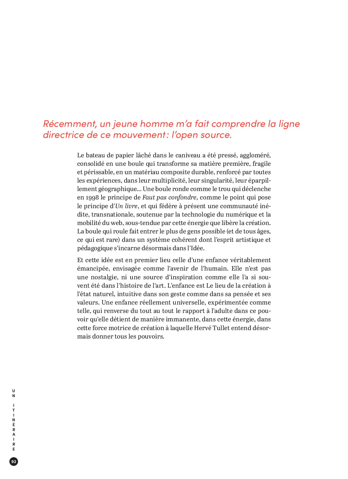 L'art de jouer