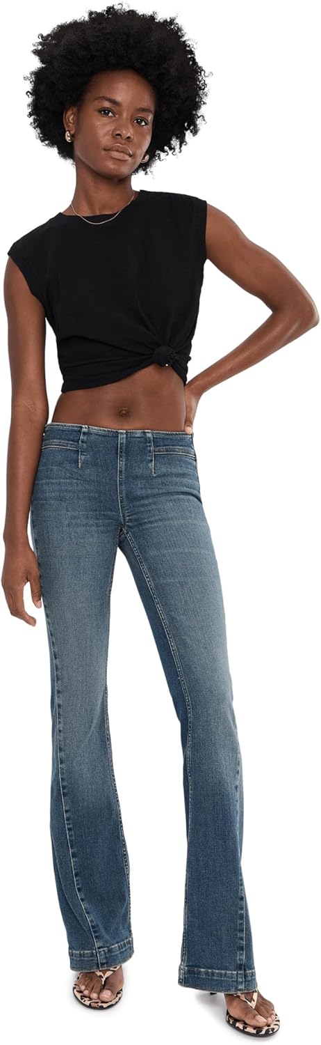 Free People Womens Alamo Low Rise Flare