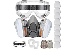 Reusable Face Covers with Glasses for Protection and Comfort