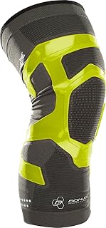 DonJoy Performance TRIZONE Compression: Knee Support Sleeve, Right Leg, Slime Green, X-Large