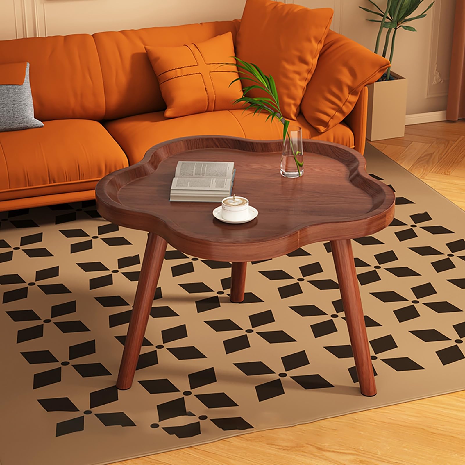 Table basse en forme de nuage pour une ambiance douce et cocooning
