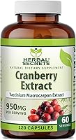 Vista 1 de Herbal Secrets Extracto de Arándano 475 Mg 120 Cápsulas