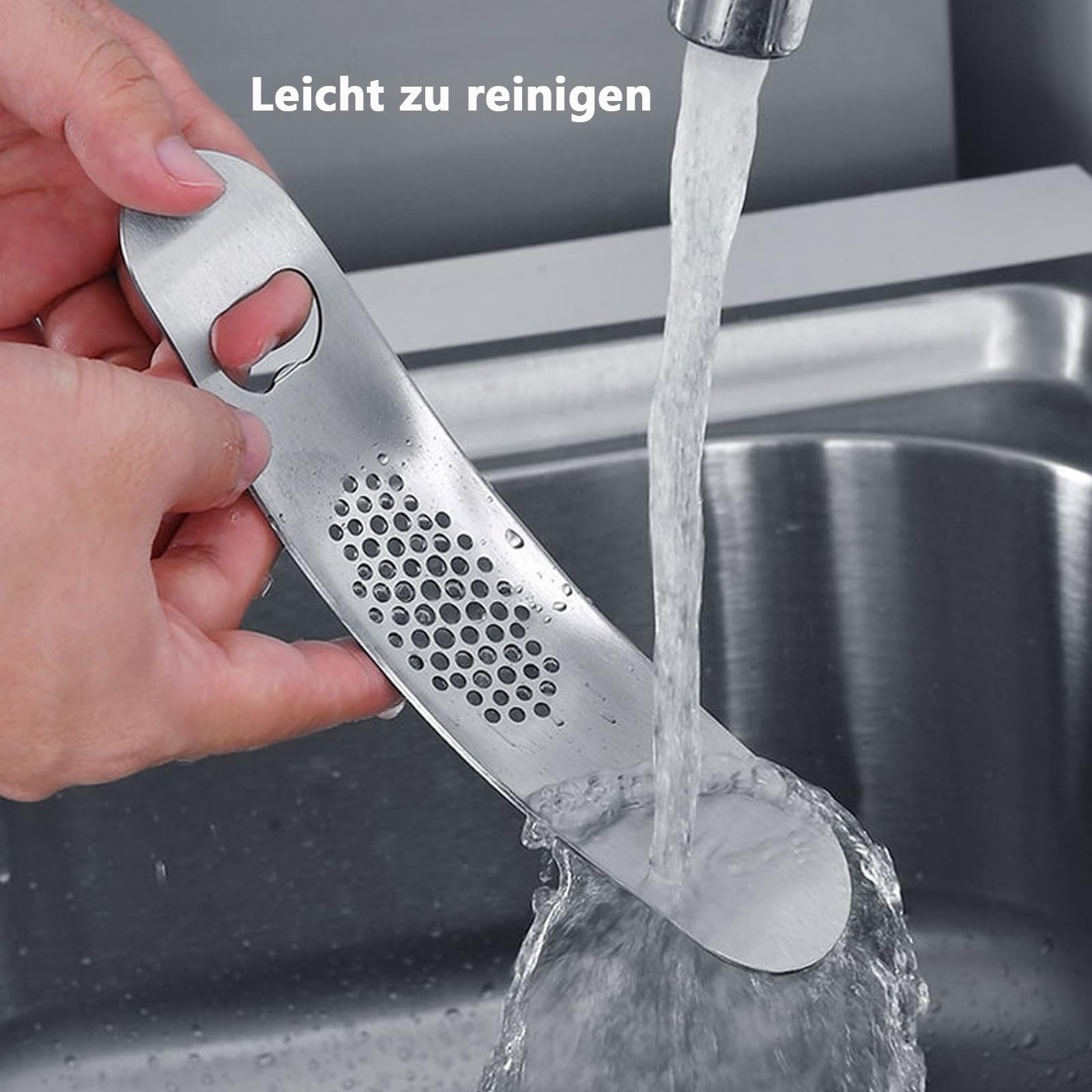 Knoflookpers van het de Rocker Op zwaar werk berekende Roestvrije staal Gemakkelijke Schoon