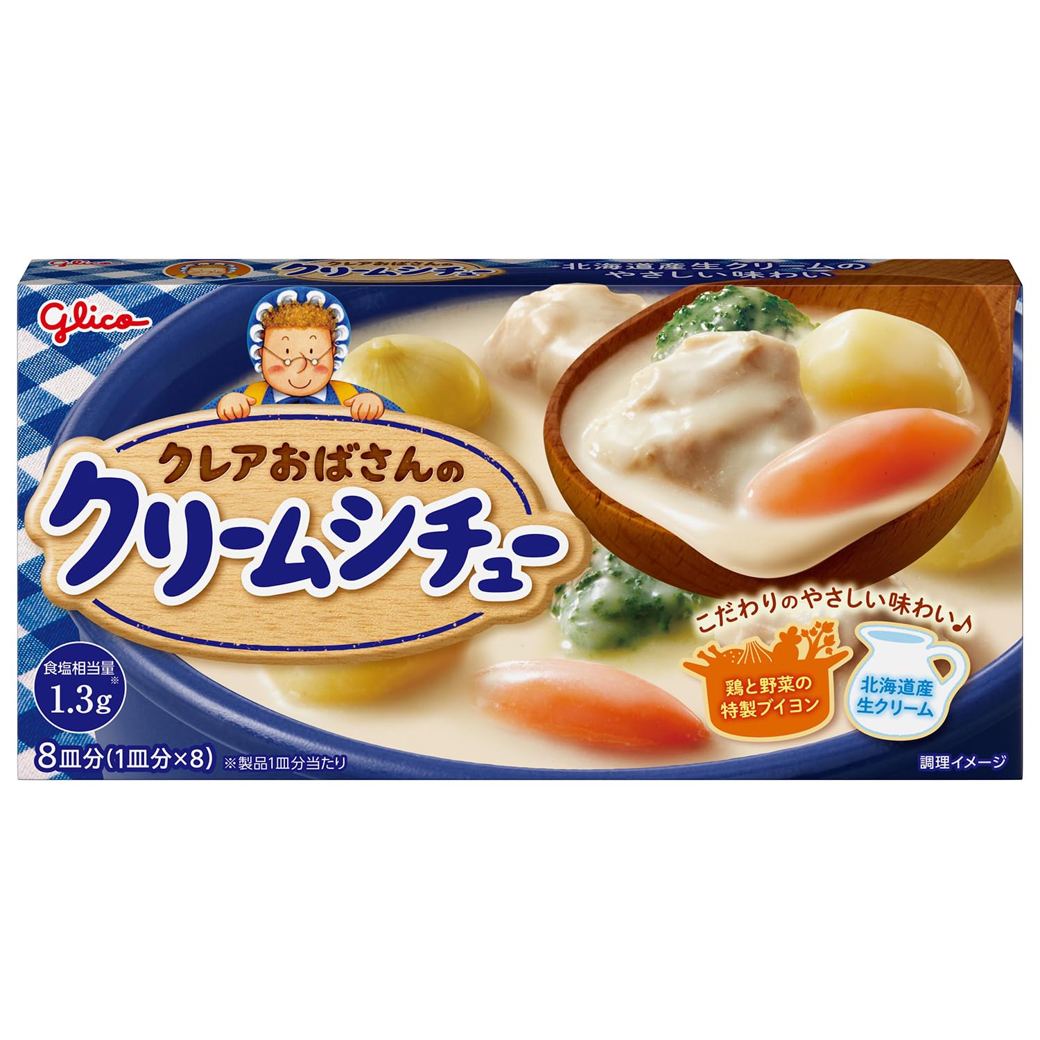 Amazon.co.jp: 江崎グリコ クレアおばさんのクリームシチュー 142g