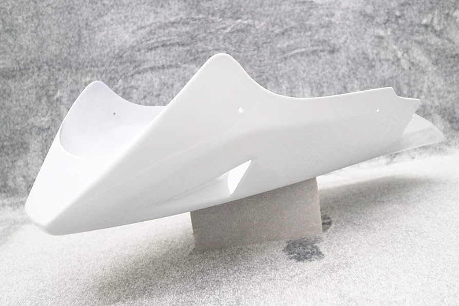 アンダーカウル大型白ダクトステー付/ホワイト ABS大型車 等