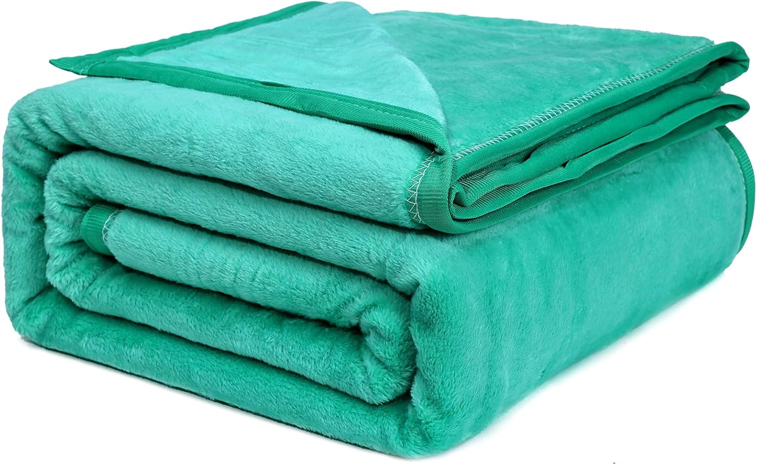 KANKAEU Fleece Blanket Single Size, 380GSM Thick Warm Blanket, Bed