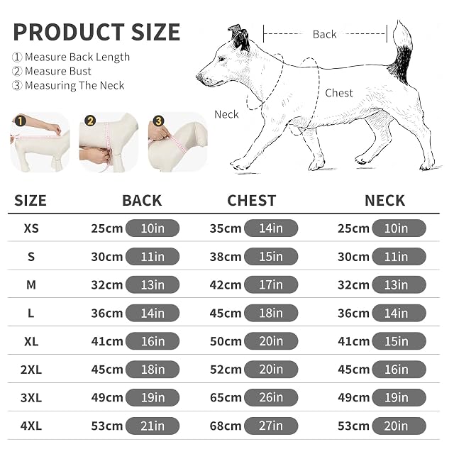 Foto 3 de 7 de PETCUTE Chubasquero para Perros con Capucha Transparente,Ultra-Light Transpirable Impermeable 100% Chaqueta…